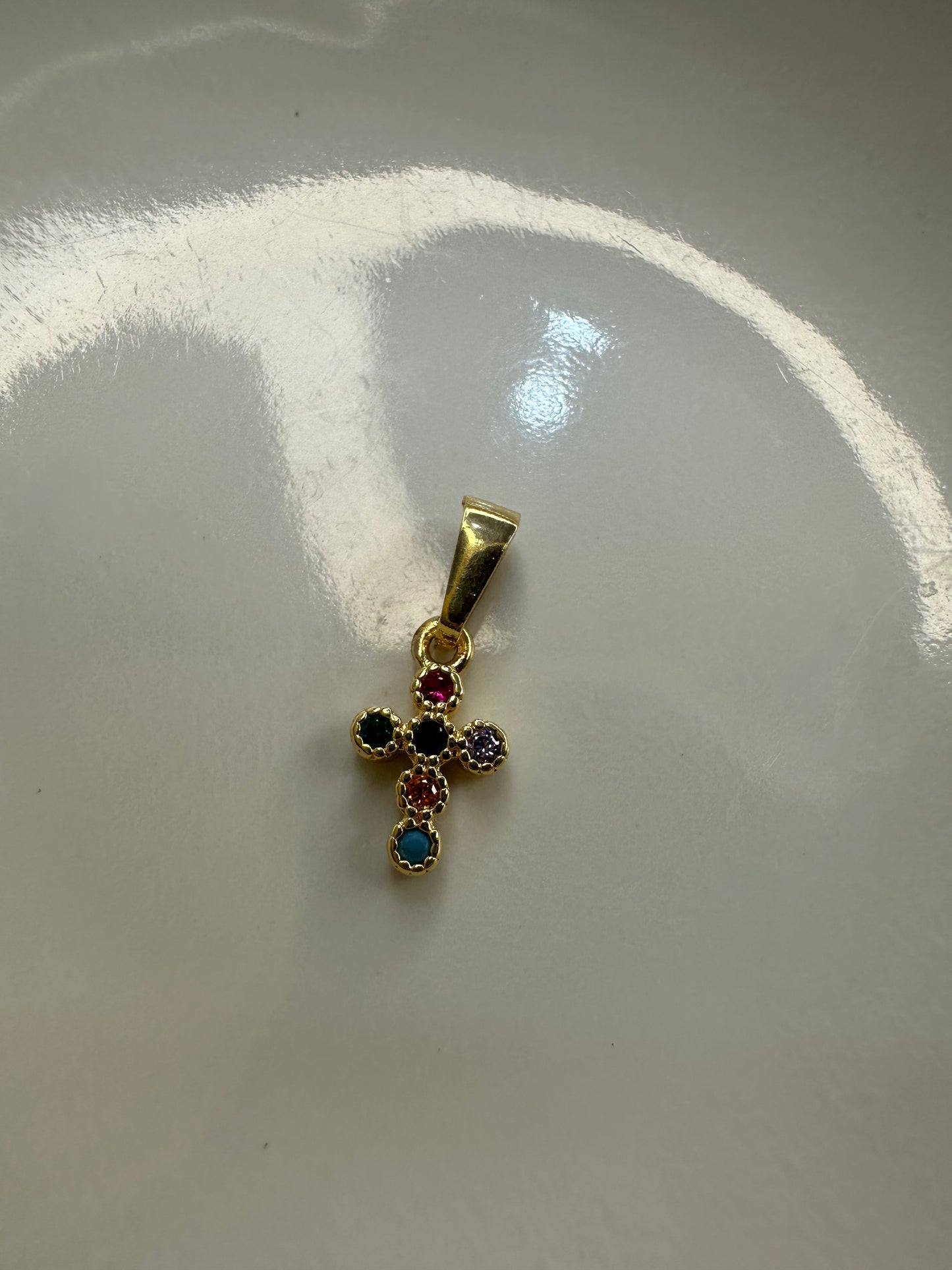 Dije Cruz Microcircones