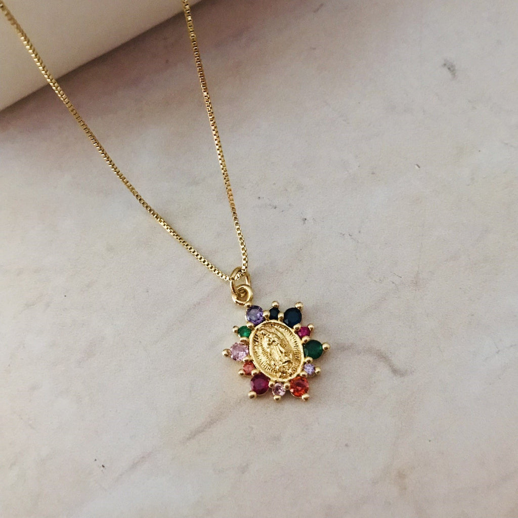 Collar Virgen Guadalupe
