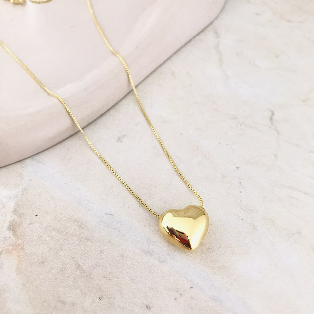 Collar Corazon Radiante